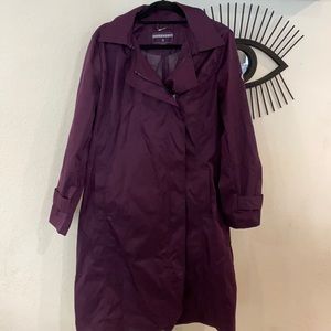Bernardo‎ trench coat with hood